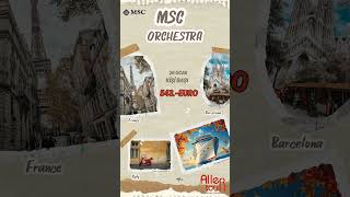 MSC ORCHESTRA🚢 #travel #mscorchestra #msccruises #tourism