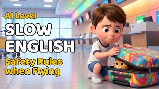 Safety Rules when Flying | English Listening Practice for Start Learning English (A1 Level)