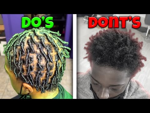 Short Starter Locs Men