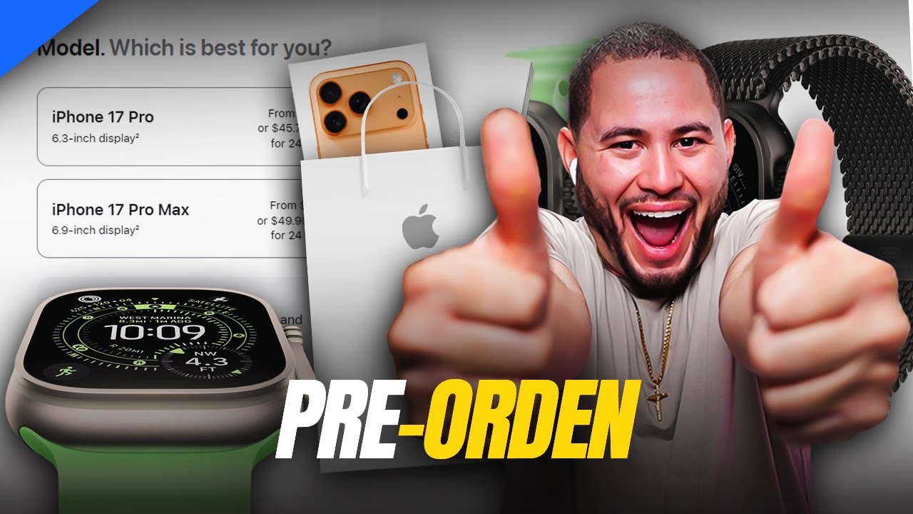 CUANDO ES LA PREVENTA DEL iPhone 17 Pro, Apple Watch Ultra 3??
