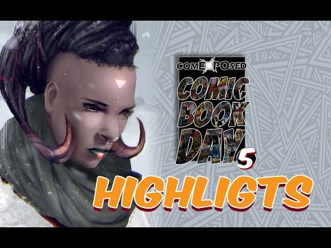 Image for YouTube video with title Comic Book Day 5 Highlights viewable on the following URL https://youtu.be/ty_V2NXlVAw
