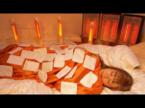 【同居人】えちゃこが寝てる間に部屋を720℃のサウナにしてみたwww