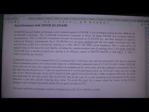 MongoTV_8847 - LOOKING AT GAMER PC HARDWARE - Part 815 - Synchronous Dynamic Random-Access Memory