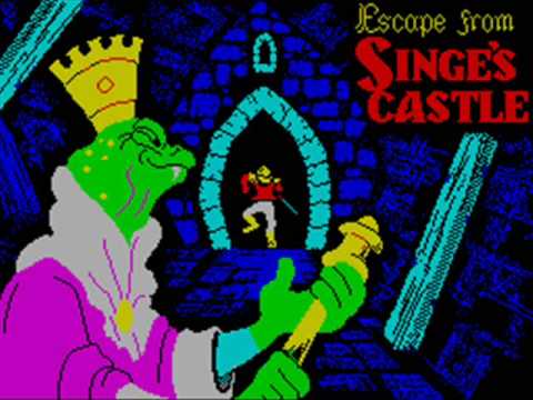 Dragon's Lair II - Escape From Singe's Castle Spectrum Title Music