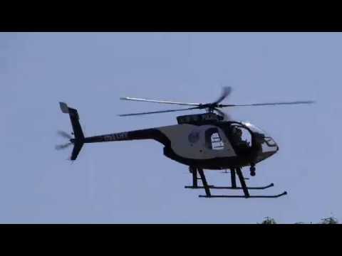 MD500 E 1/4 Eelectric Scale Helicopter Metro Air Support Police