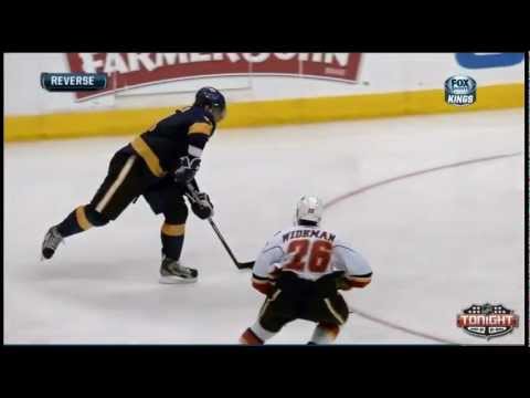 Anze Kopitar goal against Calgary (09.03.2013)