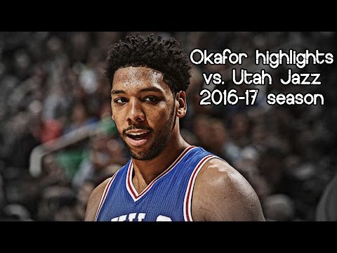Jahlil Okafor 13 pts, 4 reb & 2 ast @ Jazz (NBA RS 2016/2017) - 29.12.2016