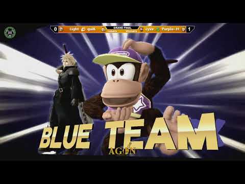 AGON N1 Light + quiK Vs. cyve + Purple H Grand Finals Smash 4 Doubles