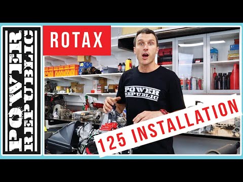 Rotax Senior Max 125 Engine Installation - POWER REPUBLIC