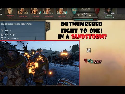 The Ultimate Bannerlord Nightmare? Our 400 Vs. 3200 Khuzait, at NIGHT in a SANDSTORM?? Volume VI