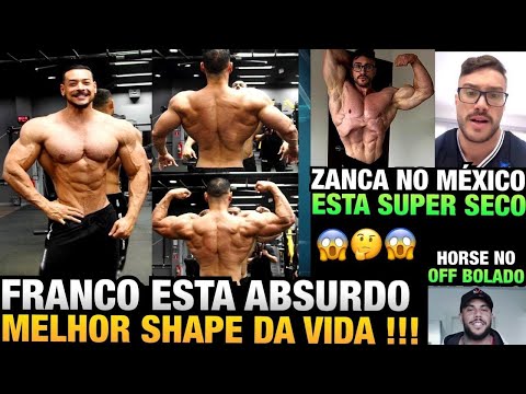 FRANCO ABSURDO, ELE SERÁ CAMPEÃO COM ESSE SHAPE ? - ZANCA MOSTRA FÍSICO APÓS 24H DE VIAGEM + HORSE