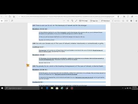 reading the 613 laws of yahweh part 6