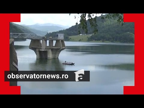 Golire eşuată la barajul Paltinu, după ce mecanismul a cedat în timpul operaţiunii