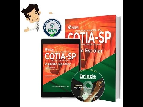 Apostila Concurso Prefeitura de Cotia 2016 - Agente Escolar
