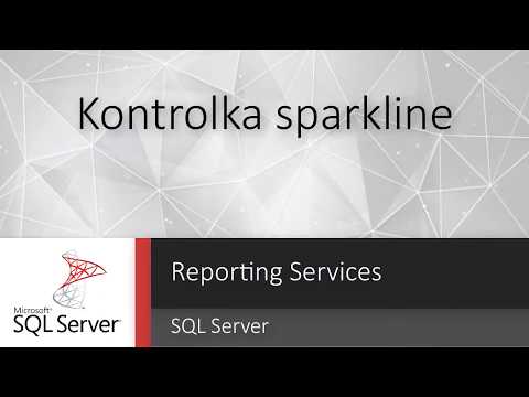 Kurs online "Tworzenie raportów w SSRS": Kontrolka  Sparkline