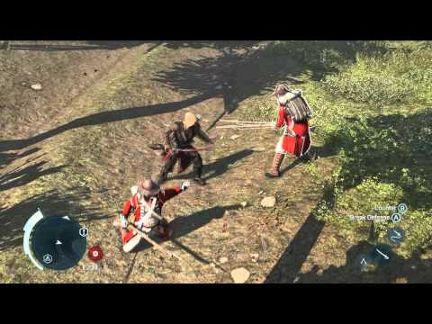 Assassins Creed III PC gameplay Combat Demo