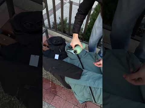 Куртка Водонепроникний Вітрозахисний C.P. Company Мікро пуховик C p company Курточка сп компані з лінзами XXL - фото 1 - id-p2385579803