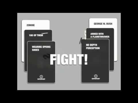 Superfight! Card Game from ThinkGeek