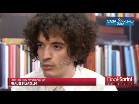 Manuel Bilardello da Casa Sanremo 2020 - BookSprint Edizioni