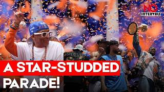 NYC Shuts Down! 🏆 Millions Flood Broadway For The Knicks Historic Championship Parade