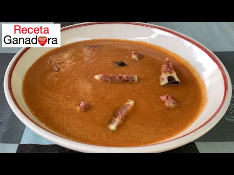 Sopa de tomate fría | Receta ganadora