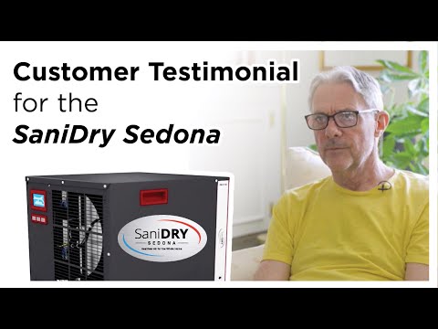 Customer Testimonial for Basement Dehumidifier