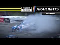Kyle Larson gets turned in front of the field at Pocono Raceway