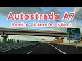 Autostrada Moldovei A7 Buzau Ramnicu Sarat Buzau Romania Noiembrie 2024