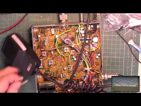 Amstrad CB901 CB27/81 Uk FM CB radio -  early version repair & align