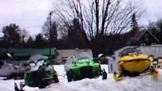 Old Forge Snowmobile Trail Report