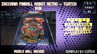 Zaccaria Pinball -  Robot Retro is very HARD too play !