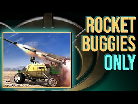 Can Nothing But Rocket Buggies Defeat A Brutal AI? - C&C Generals: Single Unit Challenge