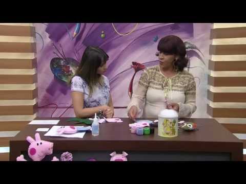 Mulher.com 15/09/2014 - Feltro George Irmão Peppa por Raquel Silva - Parte 1