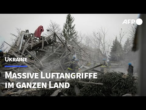 Ukraine: Massive Luftangriffe im ganzen Land | AFP