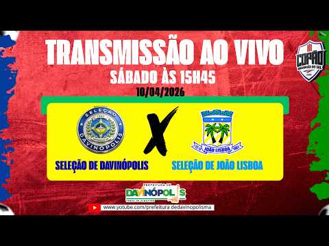 COPÃO MARANHÃO DO SUL 2026 | SEL. DE DAVINÓPOLIS x SEL. DE JOÃO LISBOA 4ªRODADA
