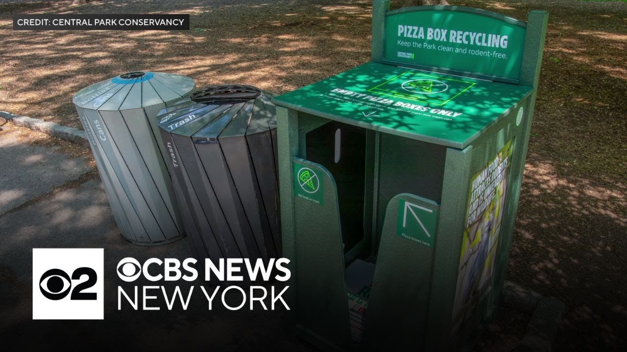 Take a look at this new special recycling bin in Central Park