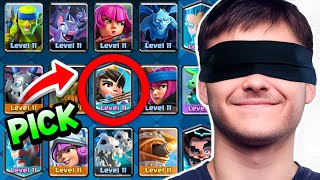 Clash Royale... But I Make My Deck BLINDFOLDED - Deck Guide by Ian77