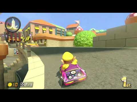 Mario Kart 8 - Flower cup Race 2
