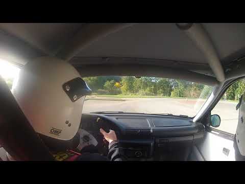 X Rajd Żarnowiecki Małecki/ Sychowski ps8 Czymanowo BMW E36 Compact