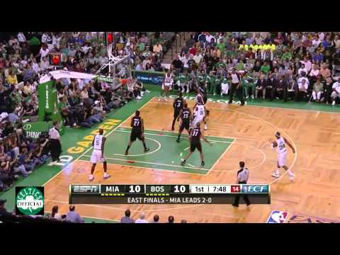 Rajon Rondo Highlights vs.Miami Heat Game 3 - 21 points, 10 assists PART 1/4 [HD]