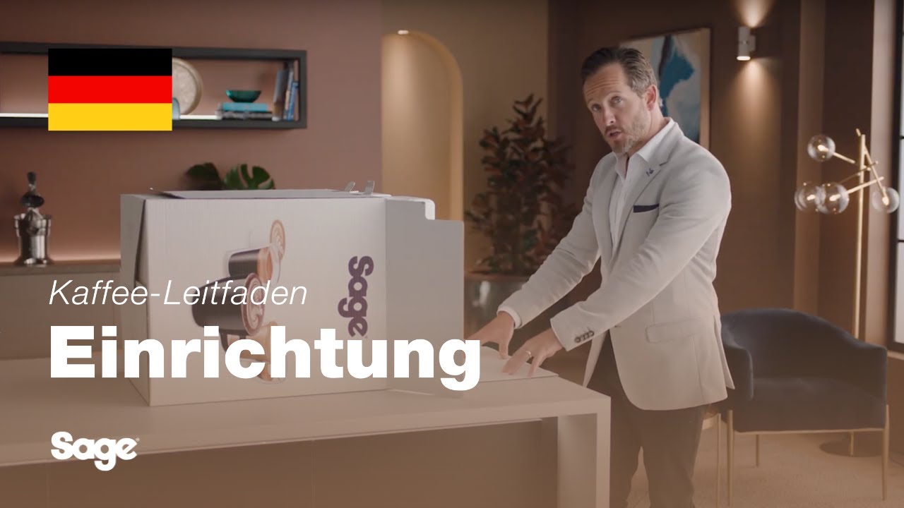 Tutorial für Breville-Kaffee - Unboxing und Teile