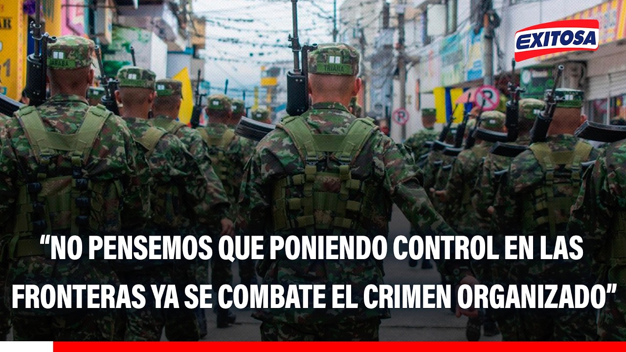🔴🔵 Controles en fronteras no frenarán al crimen organizado, señala Cluber Aliaga