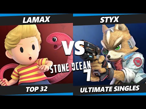 Stone Ocean 7 - Styx (Fox) Vs. Flamax (Lucas) Smash Ultimate - SSBU