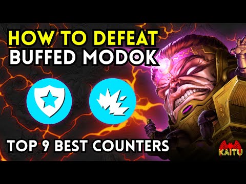 How to Defeat NEW BUFFED MODOK? |Best Counters| - MCOC