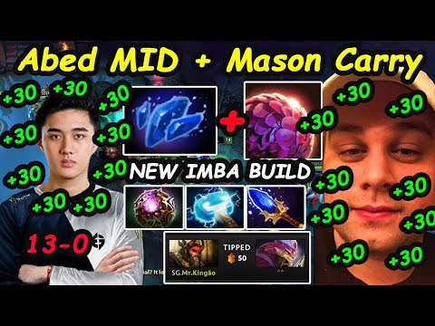 Abed Pangolier Aghanim Shard Imba Build Feat TOOBASED DUO Mason Weaver Dota 2 Destroy Server NA