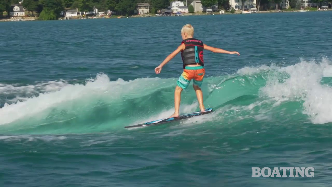 Boating Magazine Test & Review- Crownline Surf!