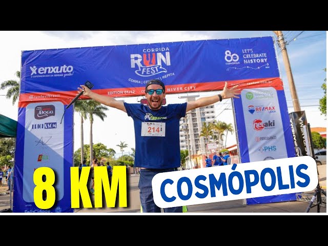 Run Fest - edição Niver City 80 anos de Cosmópolis