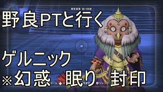 【ドラクエ10実況】ゲルニック野良PTで行くなら　耐性ある職業で行こう実践