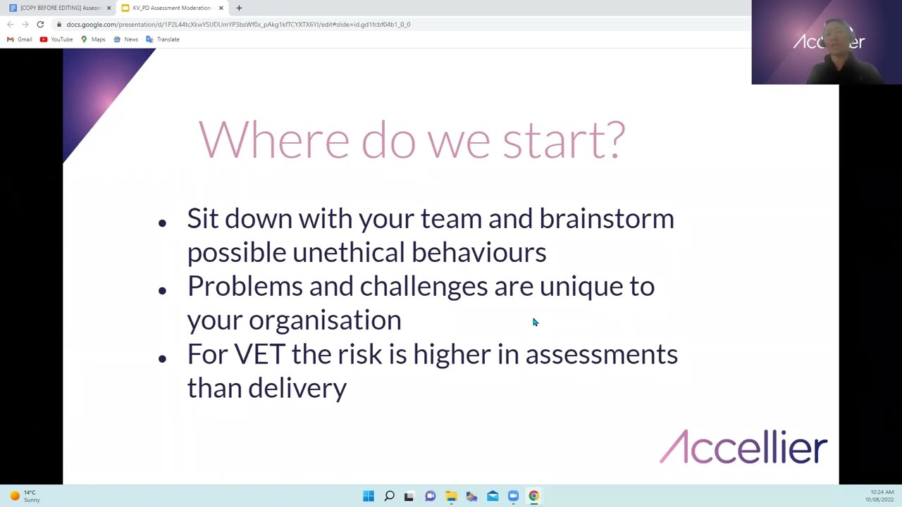 The Ethics of Vocational Education and Training (VET) Assessment Moderation Practices (Free PD)