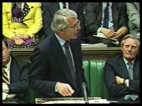 John Major, Tony Blair, PMQ